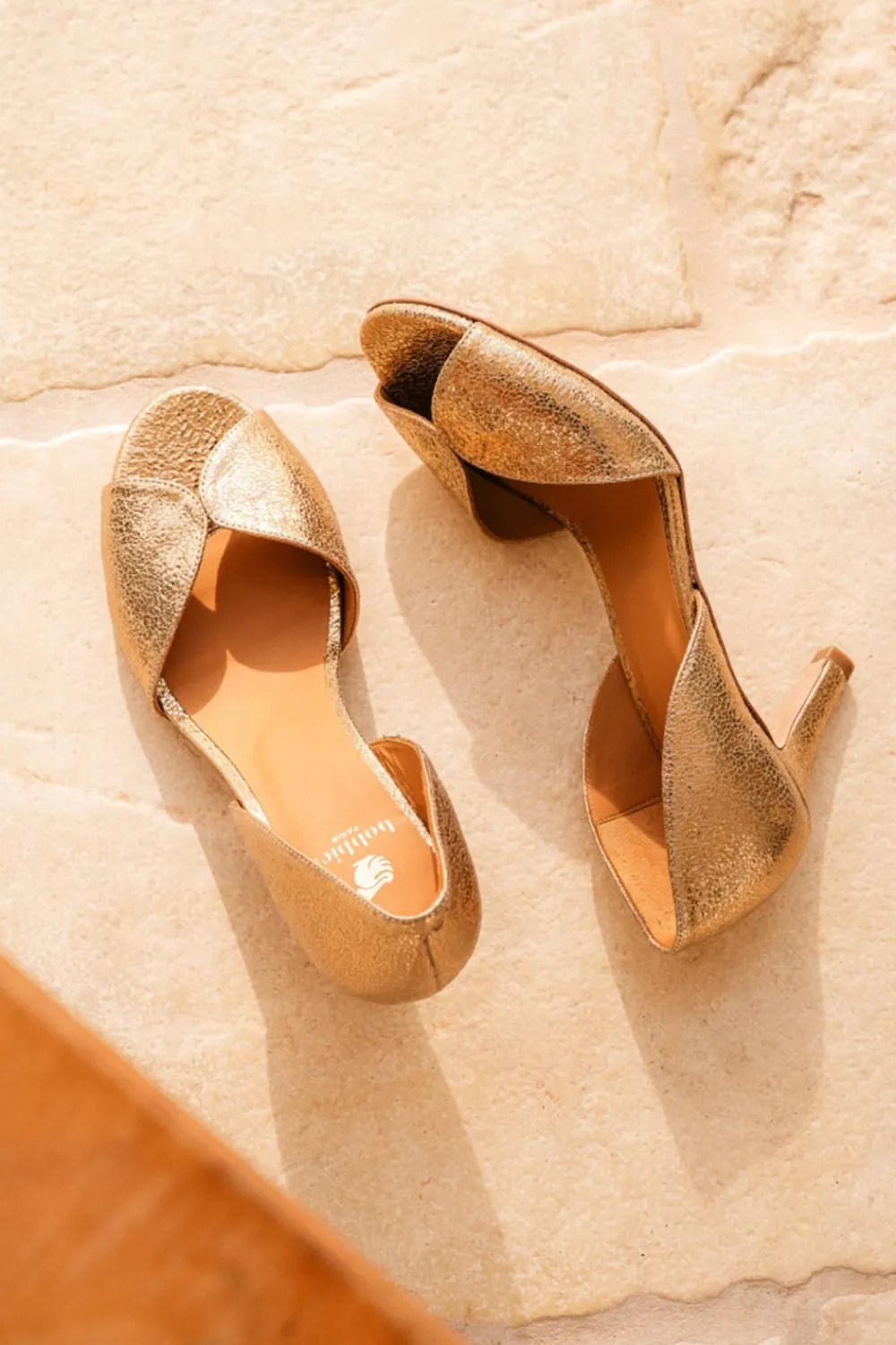 Sale Sandales Liz gold Chaussures